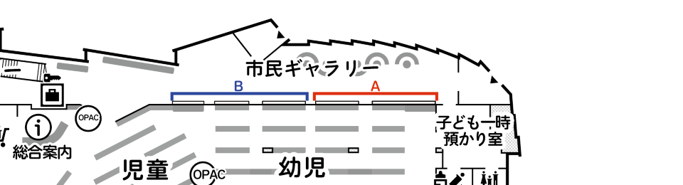 スペースの見取り図